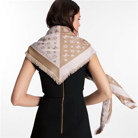 lv shawl dune|louis vuitton duogram shawl.